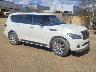 2014 Infiniti QX80 I, белый, 2300000 рублей, вид 5