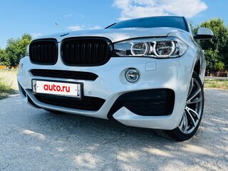 2017 BMW X6 30d II (F16), белый, 3479000 рублей, вид 1