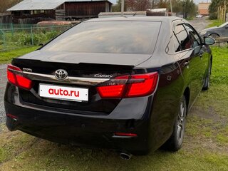 2014 Toyota Camry VII (XV50), чёрный, 1730000 рублей, вид 3