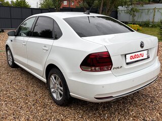 2019 Volkswagen Polo V Рестайлинг, белый, 1130000 рублей, вид 5