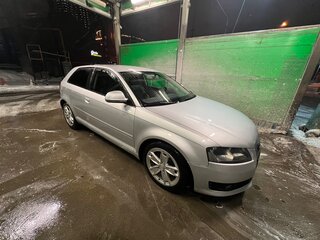 2008 Audi A3 II (8P) Рестайлинг 1, серебристый, 1300000 рублей, вид 1
