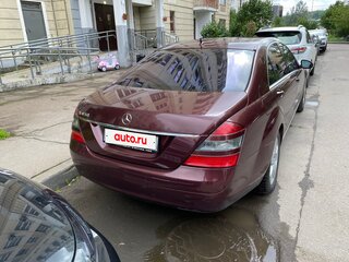 2007 Mercedes-Benz S-Класс 450 V (W221), пурпурный, 900000 рублей, вид 3