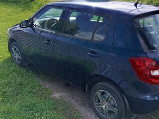 2010 Skoda Fabia II Рестайлинг, синий, 466000 рублей, вид 5