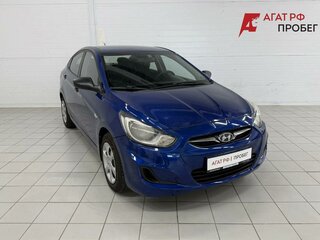 2012 Hyundai Solaris I, синий, 755000 рублей, вид 3