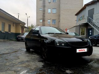 2012 Lada (ВАЗ) Priora I, чёрный, 490000 рублей, вид 1