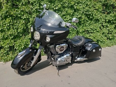 2017 Indian Chieftain, чёрный, 1100000 рублей, вид 1