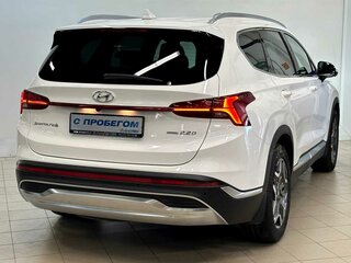 2021 Hyundai Santa Fe IV Рестайлинг, белый, 3880000 рублей, вид 4