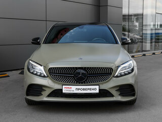 2018 Mercedes-Benz C-Класс 200 IV (W205) Рестайлинг, зелёный, 3098000 рублей, вид 2