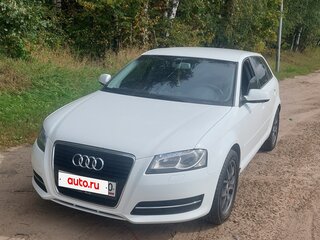 2012 Audi A3 II (8P) Рестайлинг 2, белый, 870000 рублей, вид 1