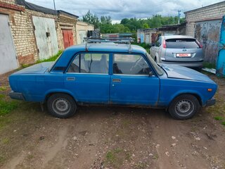 2008 Lada (ВАЗ) 2107, синий, 100000 рублей, вид 3