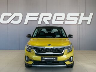 2020 Kia Seltos I, жёлтый, 1950000 рублей, вид 2