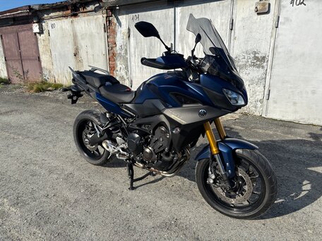 2019 Yamaha MT-09 Tracer (FJ-09), синий, 930000 рублей, вид 3