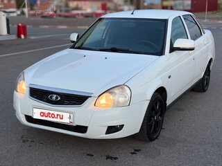 2014 Lada (ВАЗ) Priora I Рестайлинг, белый, 595000 рублей, вид 3