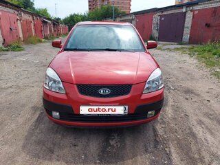 2006 Kia Rio II, красный, 495000 рублей, вид 1