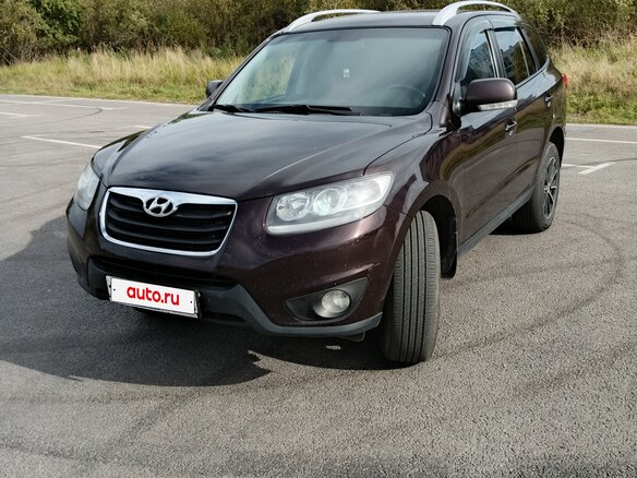 2010 Hyundai Santa Fe II Рестайлинг, коричневый, 1130000 рублей