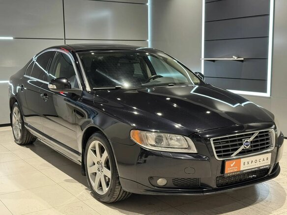 2008 Volvo S80 II, чёрный - вид 7