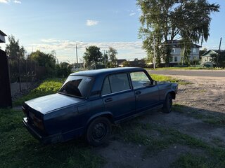 2004 Lada (ВАЗ) 2107, синий, 65000 рублей, вид 4