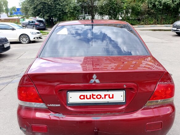 2005 Mitsubishi Lancer IX, красный, 285000 рублей - вид 2