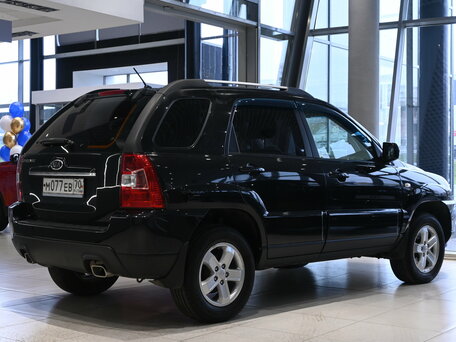 2009 Kia Sportage II Рестайлинг, чёрный, 759000 рублей, вид 5