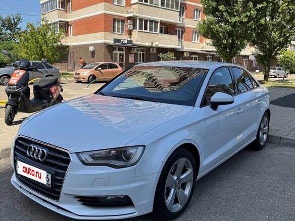 2014 Audi A3 III (8V), белый, 1700000 рублей - вид 2