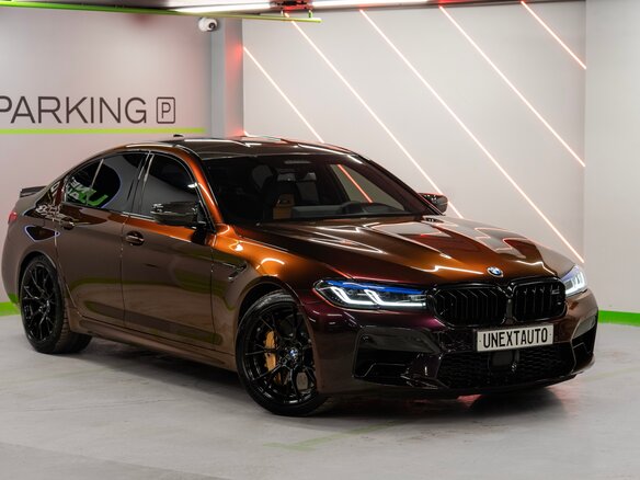 2020 BMW M5 Competition VI (F90) Рестайлинг, синий, 8800000 рублей - вид 2