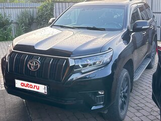 2021 Toyota Land Cruiser Prado 150 Series Рестайлинг 3, чёрный, 6111111 рублей, вид 2