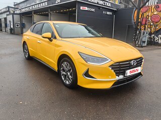 2021 Hyundai Sonata VIII (DN8), жёлтый, 2150000 рублей, вид 2