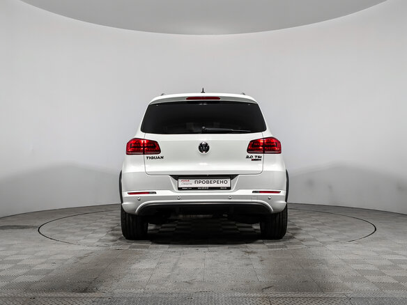 2015 Volkswagen Tiguan I Рестайлинг, белый, 1250000 рублей - вид 5