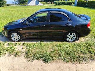 2008 Kia Cerato I Рестайлинг, чёрный, 450000 рублей, вид 2