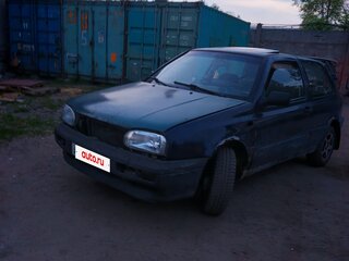 1995 Volkswagen Golf III, синий, 115000 рублей, вид 1