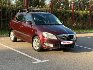 2010 Skoda Fabia II Рестайлинг, пурпурный, 639900 рублей, вид 3