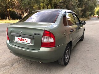 2010 Lada (ВАЗ) Kalina I, зелёный, 170000 рублей, вид 4