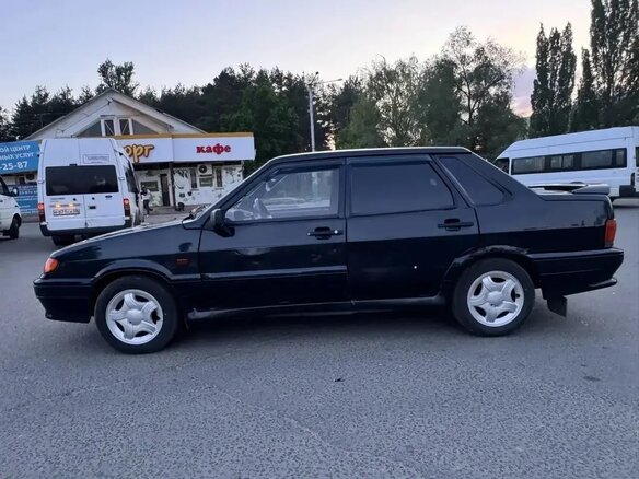 2008 Lada (ВАЗ) 2115, чёрный, 160000 рублей - вид 2