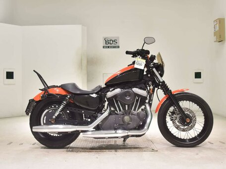2008 Harley-Davidson Sportster 1200, оранжевый, 697000 рублей, вид 2