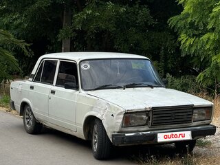 1992 Lada (ВАЗ) 2107, белый, 60000 рублей, вид 3