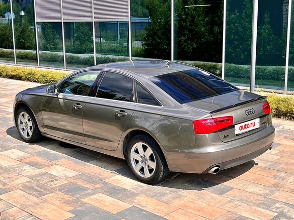 2013 Audi A6 IV (C7), серый, 1430000 рублей - вид 14
