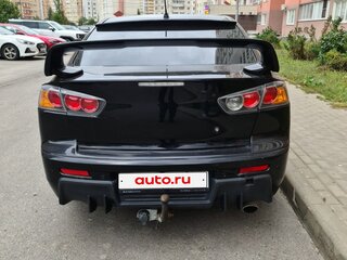 2007 Mitsubishi Lancer X, чёрный, 670000 рублей, вид 4