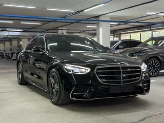 2022 Mercedes-Benz S-Класс 400 d 4MATIC VII (W223), чёрный, 11700000 рублей, вид 4