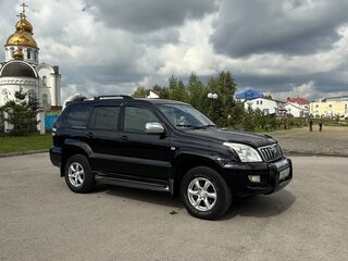 2006 Toyota Land Cruiser Prado 120 Series, чёрный, 1450000 рублей, вид 1