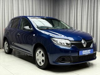 2016 Renault Sandero II, синий, 829000 рублей, вид 2