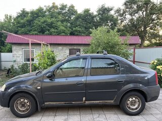 2007 Renault Logan I, чёрный, 220000 рублей, вид 3