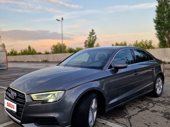 2017 Audi A3 III (8V) Рестайлинг, серый, 1860000 рублей - вид 6