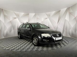 2008 Volkswagen Passat B6, чёрный, 445150 рублей, вид 3