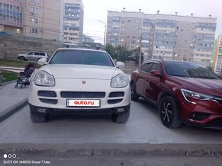2004 Porsche Cayenne Turbo I (955), белый, 850000 рублей, вид 2