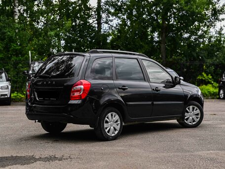 2021 Lada (ВАЗ) Granta I Рестайлинг, чёрный, 638000 рублей, вид 2