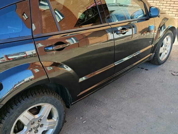 2008 Dodge Caliber I, чёрный, 590000 рублей - вид 2