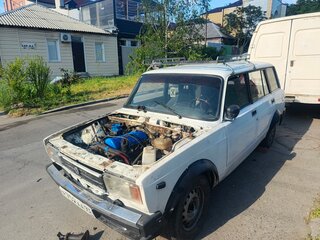 1996 Lada (ВАЗ) 2104 5-speed, белый, 70000 рублей, вид 3