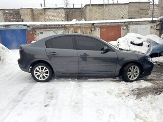 2006 Mazda 3 I (BK) Рестайлинг, серый, 430000 рублей, вид 4