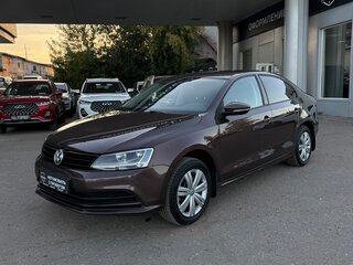 2014 Volkswagen Jetta VI Рестайлинг, коричневый, 1185000 рублей, вид 1