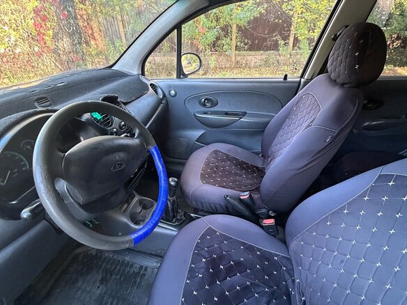 2005 Daewoo Matiz I Рестайлинг, зелёный, 83000 рублей - вид 8